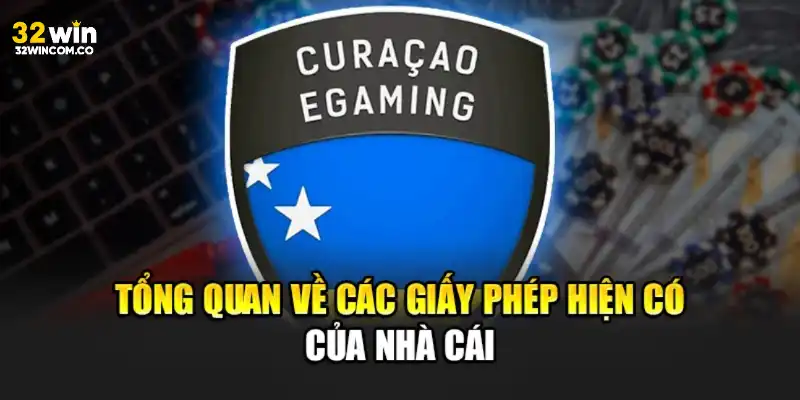 Các giấy phép hoạt động quốc tế của nhà cái